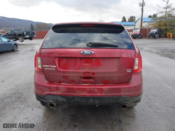 2013 Ford Edge SEL with VIN 2FMDK4JC7DBC80818, listed as a IAAI auction lot 41674183 with 198,407 mi miles. Bid and sale history available at carsss.com. Image 17.