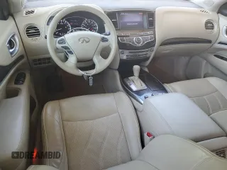 2014 Infiniti QX60 with VIN 5N1AL0MN4EC508023, listed as a Copart auction lot 53444875 with 194,727 mi miles and Salvage Title. Bid and sale history available at carsss.com. Image 8.