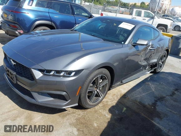 2024 Ford Mustang EcoBoost with VIN 1FA6P8THXR5110680, listed as a IAAI auction lot 42598400 with 21,221 mi miles and . Bid and sale history available at DreamBid. Image 17.