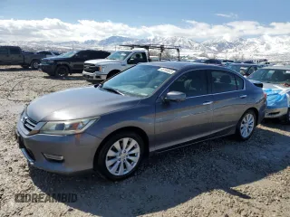 2013 Honda Accord Sdn EX-L with VIN 1HGCR2F85DA087665, listed as a Copart auction lot 48190605 with 145,498 mi miles and Salvage Title. Bid and sale history available at carsss.com. Image 1.