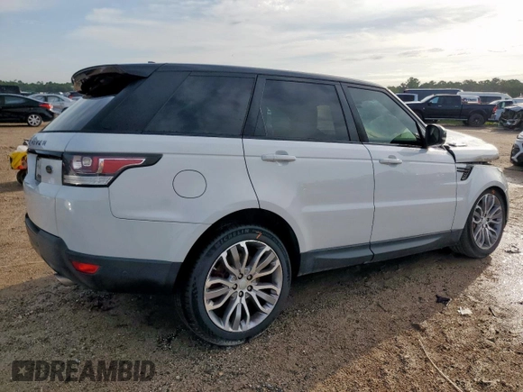 2016 Land Rover Range Rover Sport Dynamic with VIN SALWR2EF2GA103958, listed as a Copart auction lot 60882955 with Not provided miles and Non repairable. Bid and sale history available at DreamBid. Image 3.