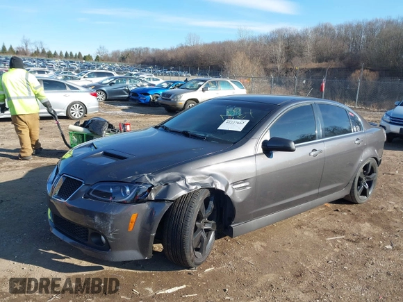 2009 Pontiac G8 GT with VIN 6G2EC57YX9L221534, listed as a IAAI auction lot 41227662 with 130,941 mi miles. Bid and sale history available at carsss.com. Image 19.