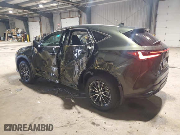 2025 Lexus NX 350 z VIN 2T2AGCEZ5SC081445, wystawiony jako Copart lot #51842125 z przebiegiem 9 861 mil mil oraz Szkoda całkowita • Salvage title. Historia ofert i sprzedaży dostępna na DreamBid. Obrazek 2.