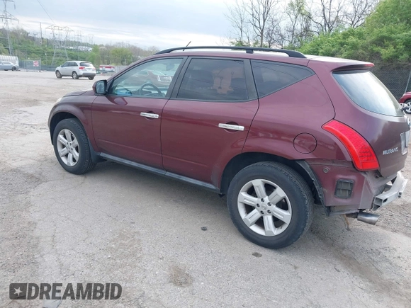 2007 Nissan Murano S with VIN JN8AZ08W47W601653, listed as a IAAI auction lot 42074179 with 138,257 mi miles and . Bid and sale history available at DreamBid. Image 3.