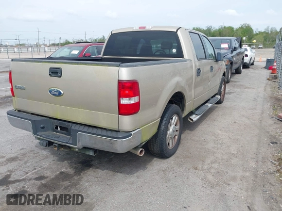 2008 Ford F-150 XL with VIN 1FTRW12WX8FA78405, listed as a IAAI auction lot 41902791 with 218,590 mi miles. Bid and sale history available at carsss.com. Image 4.