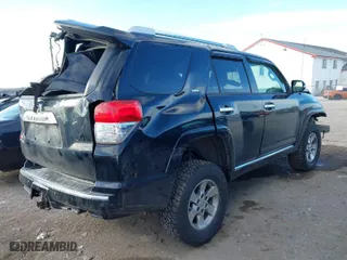 2012 Toyota 4Runner SR5 with VIN JTEBU5JR0C5100805, listed as a IAAI auction lot 41912096 with 223,285 mi miles. Bid and sale history available at carsss.com. Image 4.