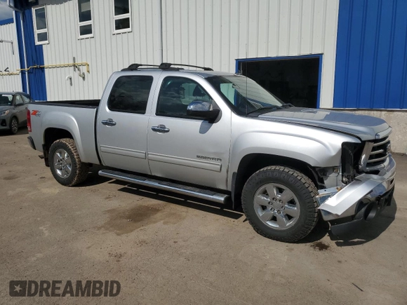 2013 GMC Sierra 1500 SLT with VIN 3GTP2WE77DG366816, listed as a Copart auction lot 61131465 with 189,380 mi miles and Clean title. Bid and sale history available at DreamBid. Image 4.