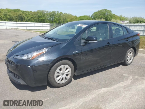 2022 Toyota Prius L Eco with VIN JTDKAMFUXN3178091, listed as a Copart auction lot 56753405 with 51,207 mi miles and Clean Title. Bid and sale history available at DreamBid. Image 1.