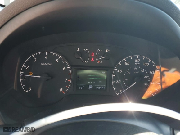 2014 Nissan Sentra S with VIN 3N1AB7AP6EL620433, listed as a Copart auction lot 47475535 with 126,929 mi miles and Clean Title. Bid and sale history available at carsss.com. Image 9.
