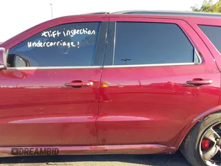 2018 Dodge Durango SRT with VIN 1C4SDJGJ5JC291287, listed as a IAAI auction lot 41862178 with 70,294 mi miles and . Bid and sale history available at DreamBid. Image 14.