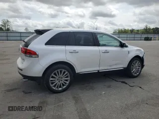 2013 Lincoln MKX with VIN 2LMDJ6JKXDBL12879, listed as a Copart auction lot 51145175 with 128,142 mi miles and Salvage Title. Bid and sale history available at carsss.com. Image 3.
