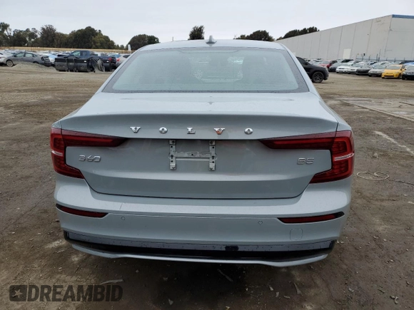 2024 Volvo S60 Ultimate Dark Theme with VIN 7JRL12TM8RG280499, listed as a Copart auction lot 43147335 with 27,856 mi miles and Clean title. Bid and sale history available at DreamBid. Image 6.