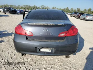 2008 Infiniti G35 x with VIN JNKBV61F58M278976, listed as a Copart auction lot 47218485 with Not Provided miles and Salvage Title. Bid and sale history available at carsss.com. Image 6.