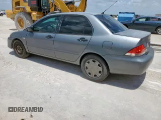 2006 Mitsubishi Lancer ES z VIN JA3AJ26EX6U067642, wystawiony jako Copart lot #56035945 z przebiegiem 163 060 mil mil oraz Szkoda całkowita • Salvage title. Historia ofert i sprzedaży dostępna na DreamBid. Obrazek 2.