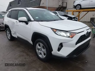 2020 Toyota RAV4 XLE with VIN 2T3P1RFV6LC069327, listed as a IAAI auction lot 41937689 with 52,723 mi miles. Bid and sale history available at carsss.com. Image 1.