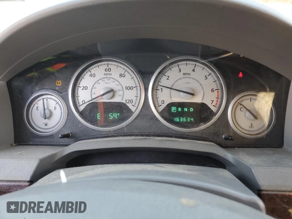2010 Chrysler Town & Country LX with VIN 2A4RR4DE3AR344191, listed as a Copart auction lot 41399625 with 163,934 mi miles and Salvage Title. Bid and sale history available at DreamBid. Image 9.