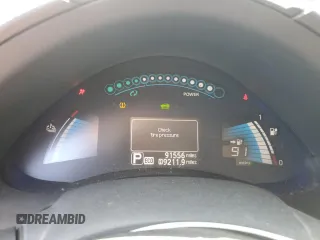 2015 Nissan LEAF SV with VIN 1N4AZ0CP3FC330859, listed as a Copart auction lot 44730433 with 91,556 mi miles. Bid and sale history available at carsss.com. Image 9.