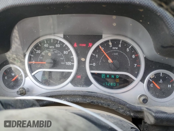 2009 Jeep Wrangler Unlimited Rubicon with VIN 1J8GA69139L703848, listed as a Copart auction lot 43614645 with 172,801 mi miles and Salvage title. Bid and sale history available at DreamBid. Image 9.