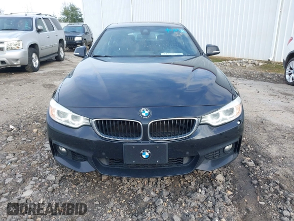 2016 BMW 4 Series 428i xDrive with VIN WBA4C9C52GG136584, listed as a IAAI auction lot 41530110 with 124,667 mi miles and . Bid and sale history available at carsss.com. Image 6.