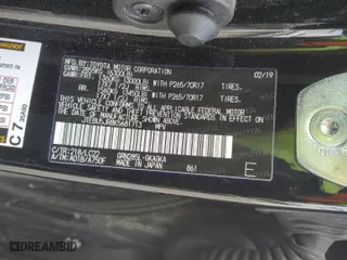 2019 Toyota 4Runner SR5 with VIN JTEBU5JR8K5681713, listed as a Copart auction lot 47647265 with 69,364 mi miles and Salvage Title. Bid and sale history available at carsss.com. Image 16.