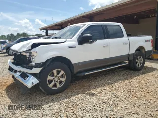 2018 Ford F-150 XL with VIN 1FTEW1E5XJKD24688, listed as a Copart auction lot 60882575 with 120,648 mi miles and Salvage title. Bid and sale history available at DreamBid. Image 1.