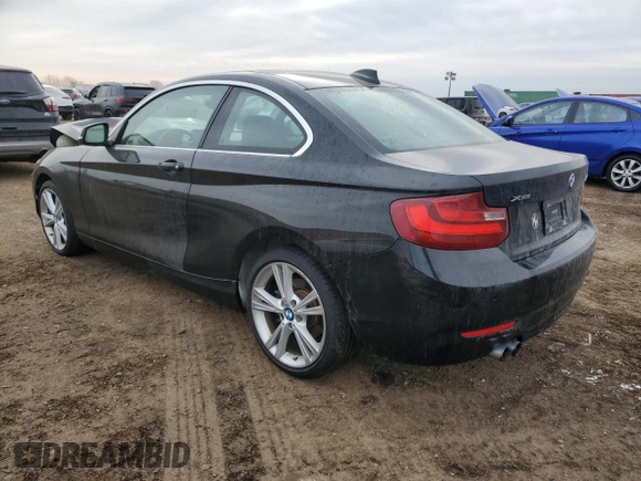 2015 BMW 2 Series 228i xDrive with VIN WBA1F7C59FV367149, listed as a Copart auction lot 43051475 with 51,878 mi miles and Salvage Title. Bid and sale history available at carsss.com. Image 2.