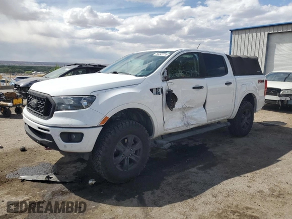 2019 Ford Ranger XL with VIN 1FTER4FH3KLA18820, listed as a Copart auction lot 55341715 with 132,800 mi miles and Salvage title. Bid and sale history available at DreamBid. Image 1.