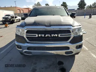 2020 Ram 1500 Big Horn with VIN 1C6RREBT2LN194482, listed as a Copart auction lot 45927605 with 64,308 mi miles and Salvage Title. Bid and sale history available at carsss.com. Image 5.