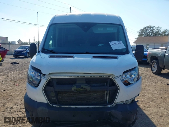 2020 Ford Transit Cargo with VIN 1FTBR1C80LKB70535, listed as a IAAI auction lot 41511858 with 76,085 mi miles and . Bid and sale history available at DreamBid. Image 12.
