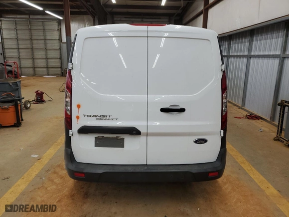 2019 Ford Transit Connect Van XL with VIN NM0LS7E22K1395691, listed as a Copart auction lot 46024535 with 120,606 mi miles and Salvage Title. Bid and sale history available at carsss.com. Image 6.