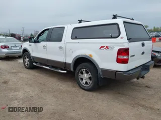 2005 Ford F-150 XLT with VIN 1FTPW14595FA87670, listed as a IAAI auction lot 42157009 with 291,713 mi miles. Bid and sale history available at carsss.com. Image 3.