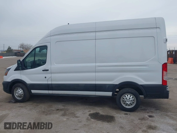 2023 Ford Transit Cargo with VIN 1FTBR2X87PKA51211, listed as a IAAI auction lot 41631315 with 42,688 mi miles and . Bid and sale history available at DreamBid. Image 14.