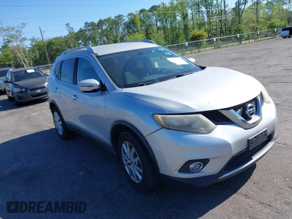 2016 Nissan Rogue S with VIN 5N1AT2MNXGC798895, listed as a IAAI auction lot 42012693 with 175,349 mi miles and . Bid and sale history available at DreamBid. Image 1.