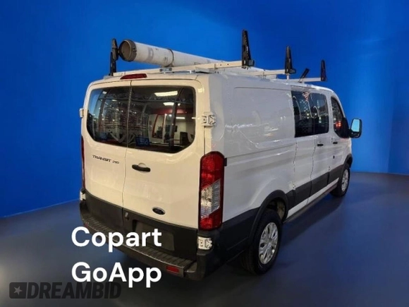 2017 Ford Transit with VIN 1FTYR1ZM4HKA697XX, listed as a Copart auction lot 48599475 with 96,292 mi miles and Clean Title. Bid and sale history available at DreamBid. Image 4.