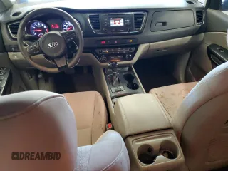 2016 Kia Sedona LX with VIN KNDMB5C13G6192227, listed as a Copart auction lot 54204705 with 148,080 mi miles and Salvage Title. Bid and sale history available at DreamBid. Image 8.