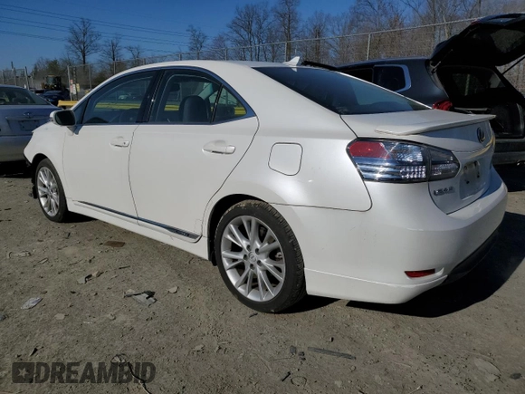2010 Lexus HS 250h z VIN JTHBB1BA1A2006568, wystawiony jako Copart lot #47239005 z przebiegiem 80 661 mil mil oraz Szkoda całkowita • Salvage title. Historia ofert i sprzedaży dostępna na DreamBid. Obrazek 2.