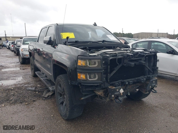 2015 Chevrolet Silverado 1500 LTZ with VIN 3GCUKSEC3FG399002, listed as a IAAI auction lot 41546823 with 167,983 mi miles. Bid and sale history available at carsss.com. Image 1.