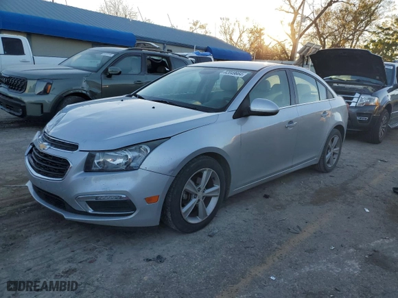 2016 Chevrolet Cruze Limited LT with VIN 1G1PF5SB9G7123587, listed as a Copart auction lot 82049664 with 158,952 mi miles and Salvage Title. Bid and sale history available at carsss.com. Image 1.
