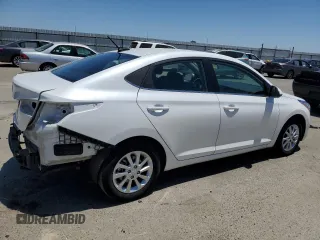 2022 Hyundai Accent SE с VIN 3KPC24A6XNE190146, выставлен на аукционе Copart как лот 60662495 с пробегом 34 765 миль миль и Списание • Salvage title. История ставок и продаж доступна на DreamBid. Изображение 3.
