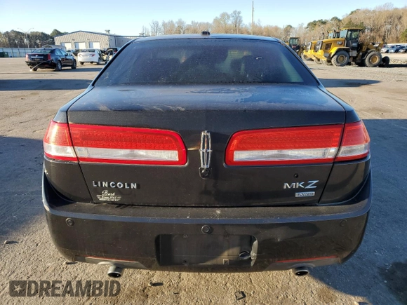2012 Lincoln MKZ with VIN 3LNHL2JC1CR836575, listed as a Copart auction lot 49489905 with 132,890 mi miles and Salvage Title. Bid and sale history available at DreamBid. Image 6.
