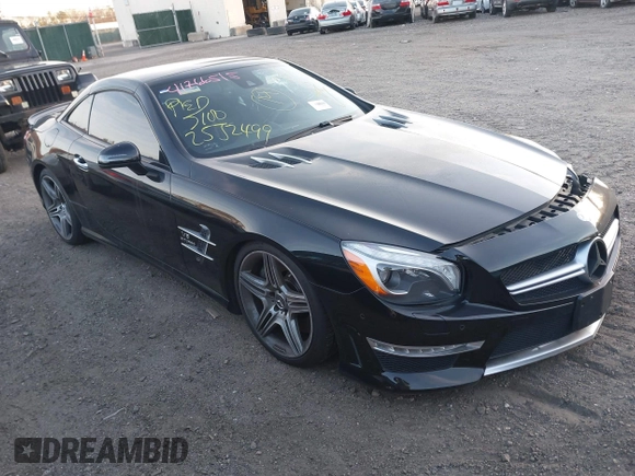 2013 Mercedes-Benz SL 63 AMG with VIN WDDJK7EA8DF004394, listed as a IAAI auction lot 41766515 with Not provided miles and . Bid and sale history available at DreamBid. Image 1.