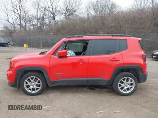 2020 Jeep Renegade Latitude with VIN ZACNJBBB7LPL97764, listed as a IAAI auction lot 41285169 with 46,029 mi miles. Bid and sale history available at carsss.com. Image 13.