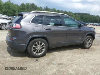 2020 Jeep Cherokee Latitude Plus with VIN 1C4PJMLB8LD638798, listed as a Copart auction lot 57263945 with 63,950 mi miles and Salvage title. Bid and sale history available at DreamBid. Image 3.