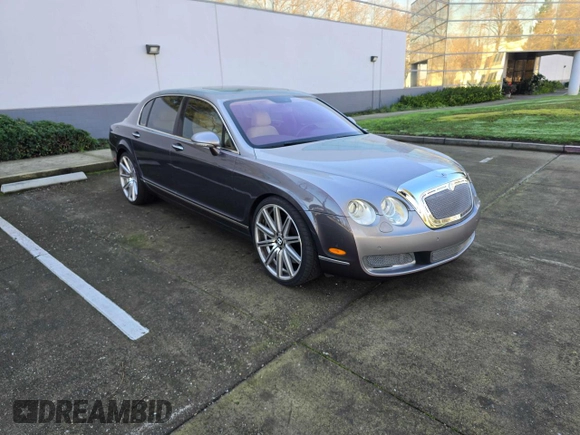 2006 Bentley Flying Spur with VIN SCBBR53W66C034319, listed as a Copart auction lot 65658225 with 85,166 mi miles and Salvage title. Bid and sale history available at DreamBid. Image 1.