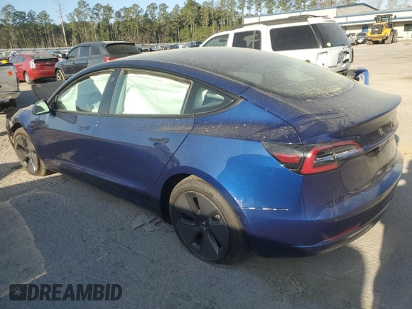 2021 Tesla Model 3 Standard Range Plus z VIN 5YJ3E1EA6MF961439, wystawiony jako Copart lot #49825655 z przebiegiem 38 355 mil mil oraz Szkody całkowita. Historia ofert i sprzedaży dostępna na DreamBid. Obrazek 2.