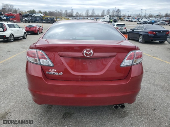 2011 Mazda Mazda6 i Touring with VIN 1YVHZ8CH8B5M05130, listed as a Copart auction lot 44555305 with 159,435 mi miles and Salvage Title. Bid and sale history available at carsss.com. Image 6.