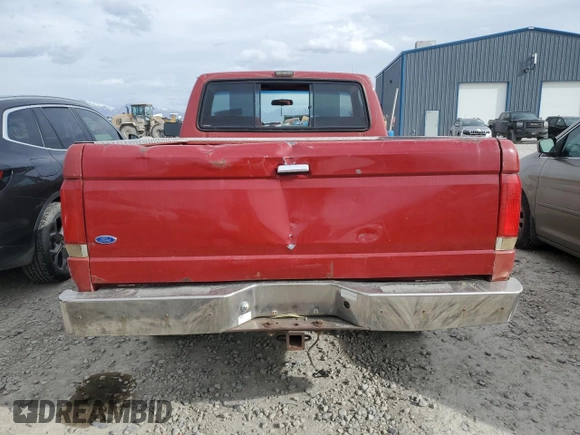 1990 Ford F-150 with VIN 1FTEF14N3LLA15630, listed as a Copart auction lot 43826435 with 567,244 mi miles and Salvage Title. Bid and sale history available at carsss.com. Image 6.