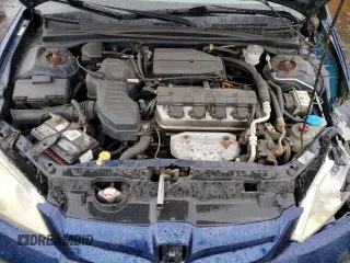 2004 Honda Civic EX with VIN 2HGES26764H614960, listed as a Copart auction lot 55269615 with 157,293 mi miles and Salvage Title. Bid and sale history available at DreamBid. Image 11.