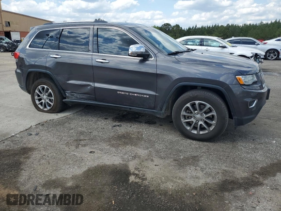 2016 Jeep Grand Cherokee Limited with VIN 1C4RJFBM2GC367384, listed as a Copart auction lot 52161775 with 171,669 mi miles and Salvage title. Bid and sale history available at DreamBid. Image 4.
