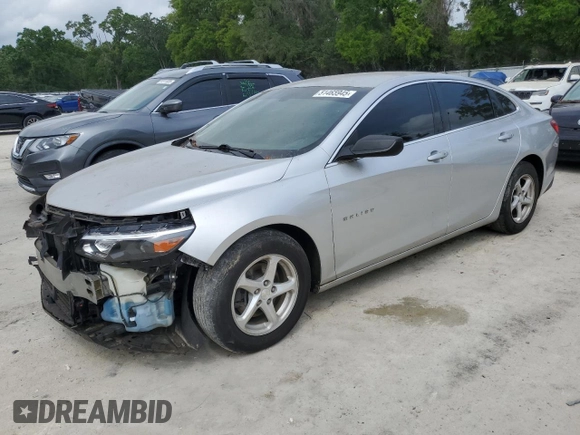 2016 Chevrolet Malibu LS z VIN 1G1ZB5ST9GF208710, wystawiony jako Copart lot #51465945 z przebiegiem 129 004 mil mil oraz Czysty tytuł • Clean title. Historia ofert i sprzedaży dostępna na DreamBid. Obrazek 1.
